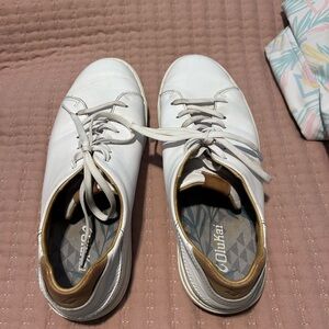Olukai White Leather Sneakers